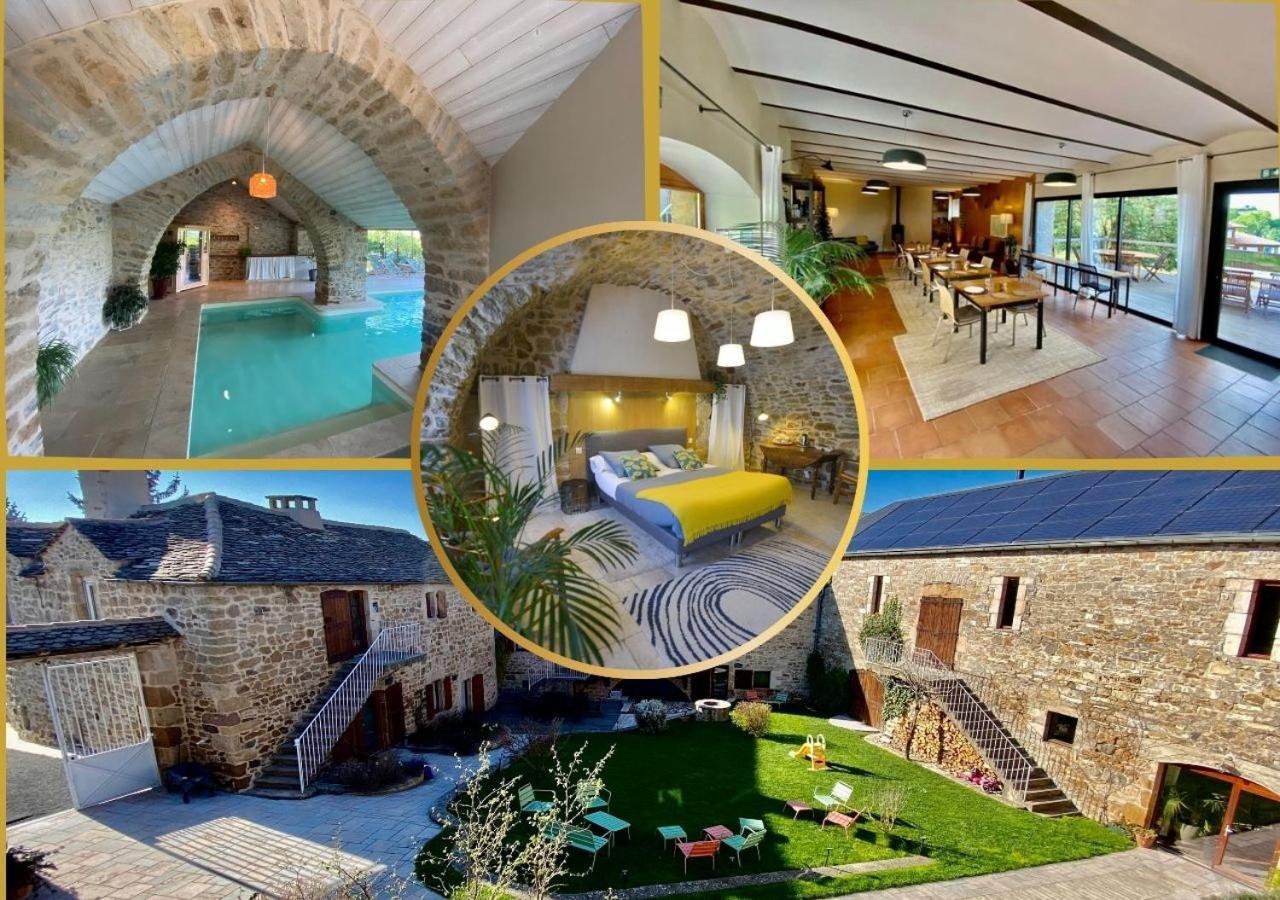 Les Caselles, Gite Et Maison D'Hotes Saint-Beauzely Kültér fotó